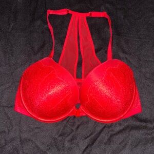 Victoria’s Secret Red lace push up bra